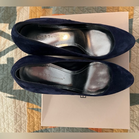 Navy Blue BCBG 8.5 BG-Carleen Blue Fusion Kidsuede - Picture 4 of 4